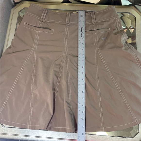 Athleta Khaki Skater Skirt - Picture 5 of 5
